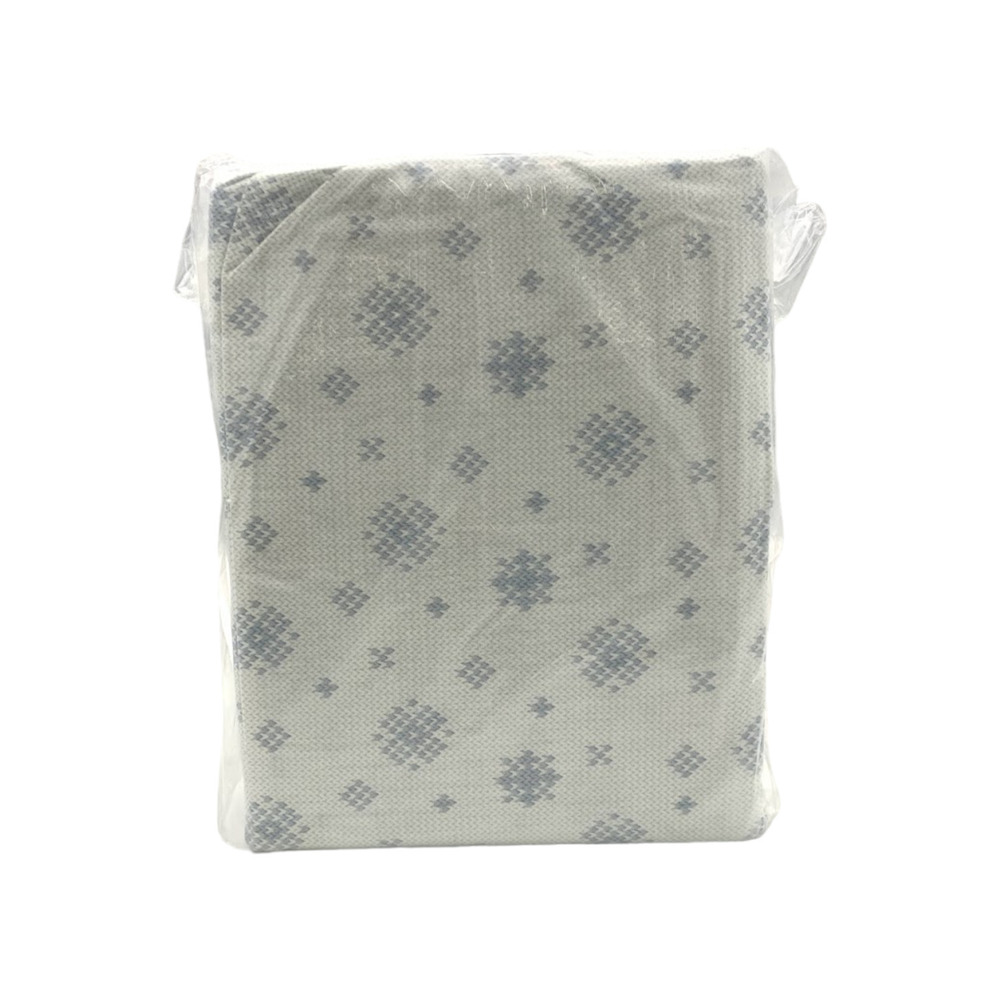 Home Reflections Fairisle Flannel Sheet Set Blue